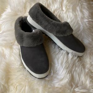 Blonde Waterproof Slip-ons